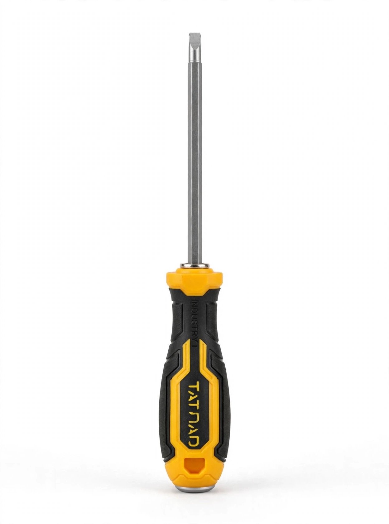 TATNAD INDUSTRIAL Slotted Screwdriver SL6 x 100mm - With Hammer Cap