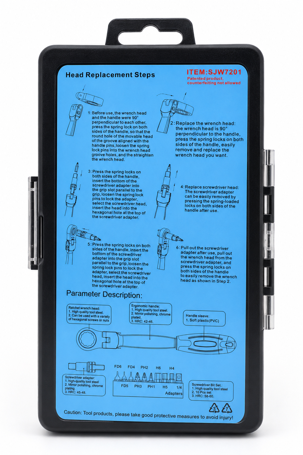 17-in-1 Quick Change Ratchet Wrench & Screwdriver Set