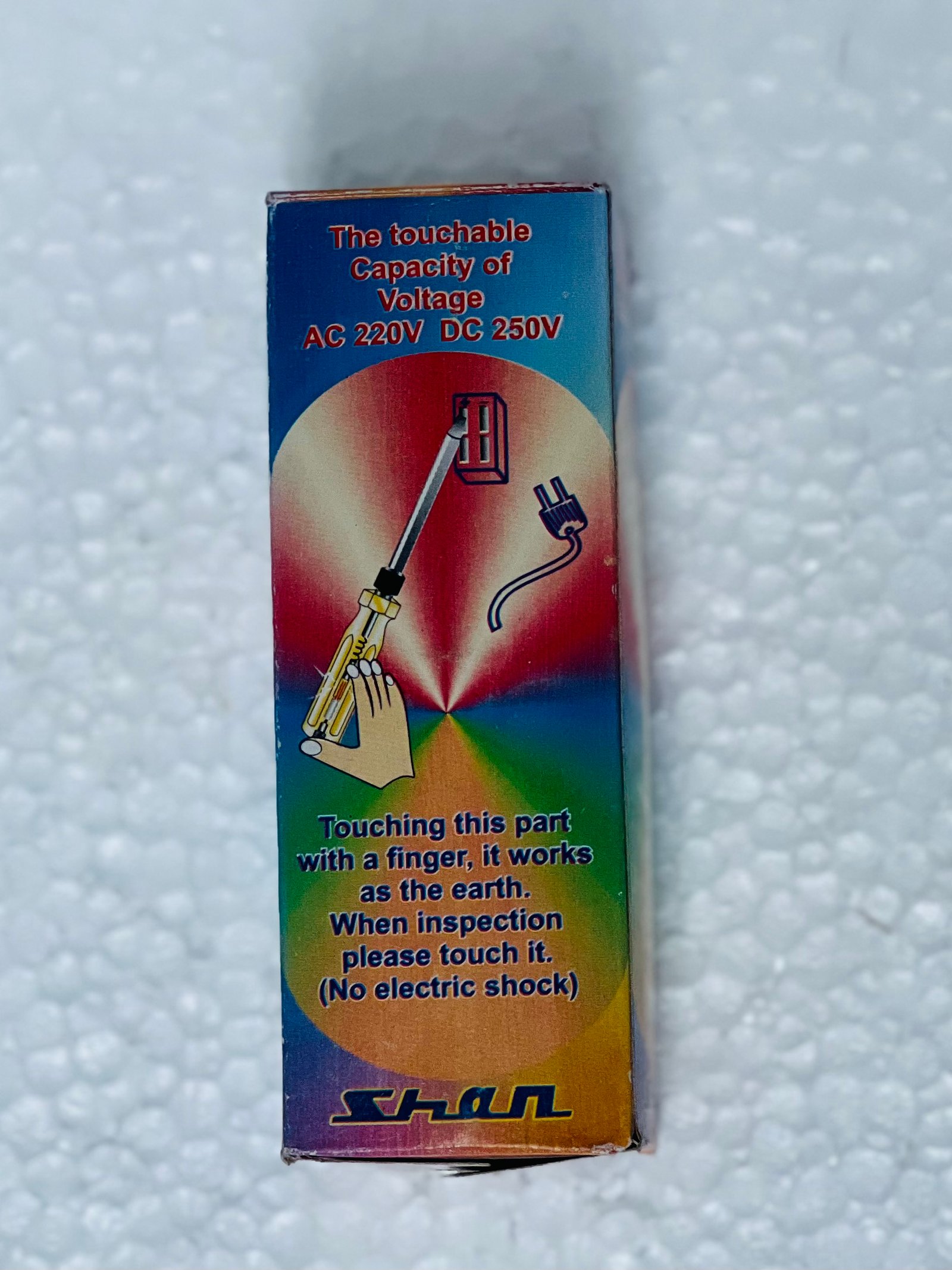 SHAN AC 220V DC 250V Voltage Tester Screwdriver