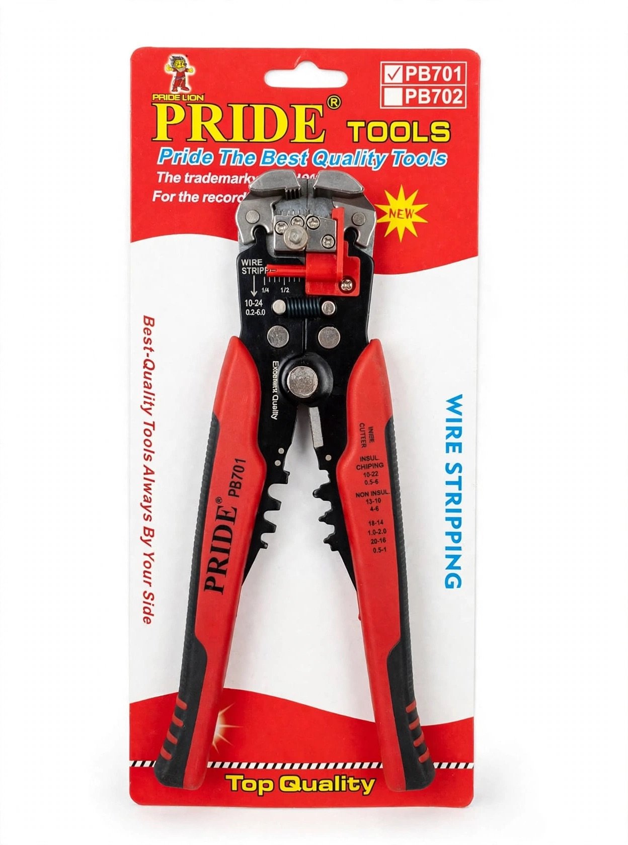 PRIDE Automatic Wire Stripper PB701 - 3 in 1 Tool