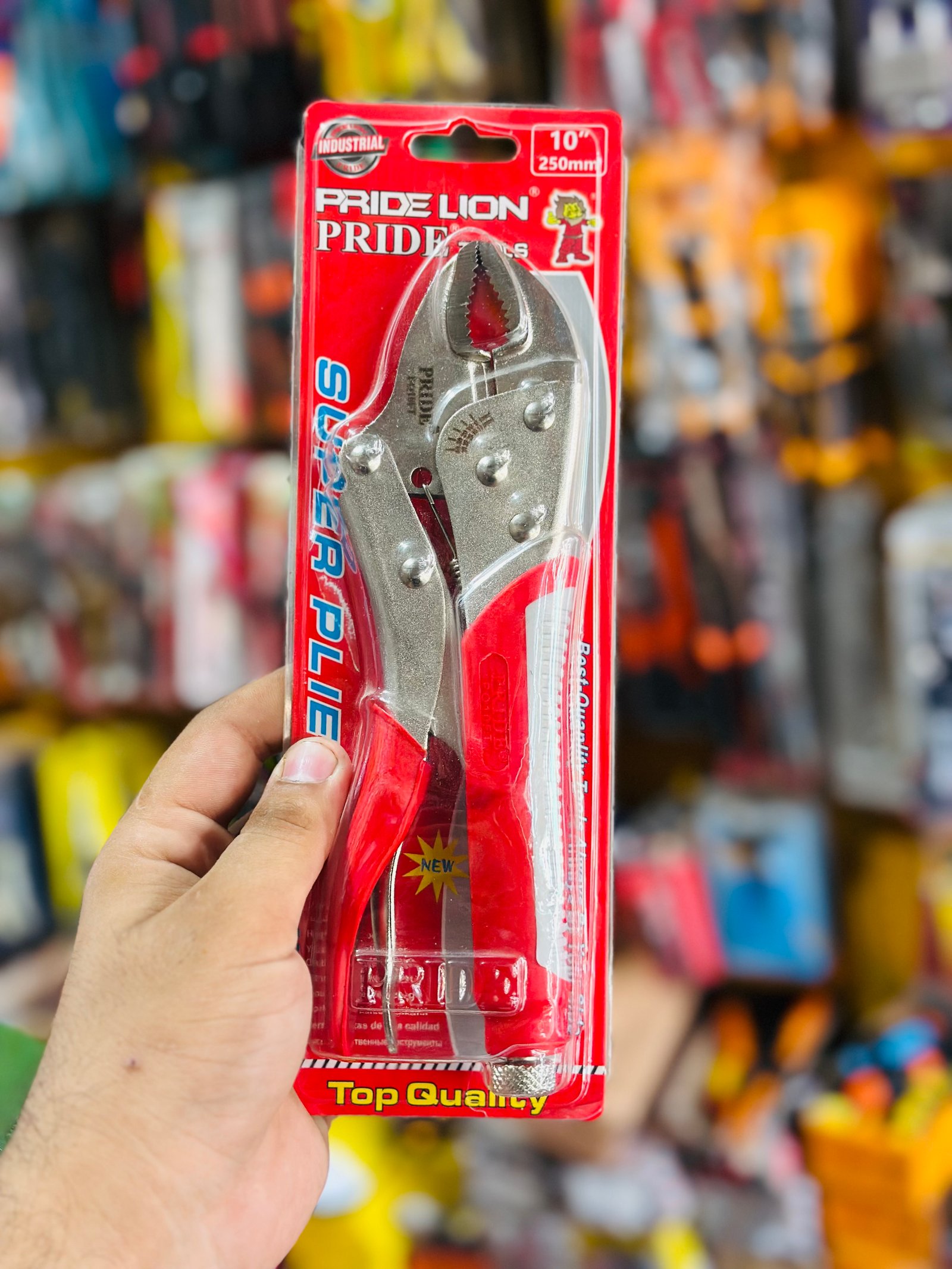 PRIDE LION 10 Inch Grip Plier
