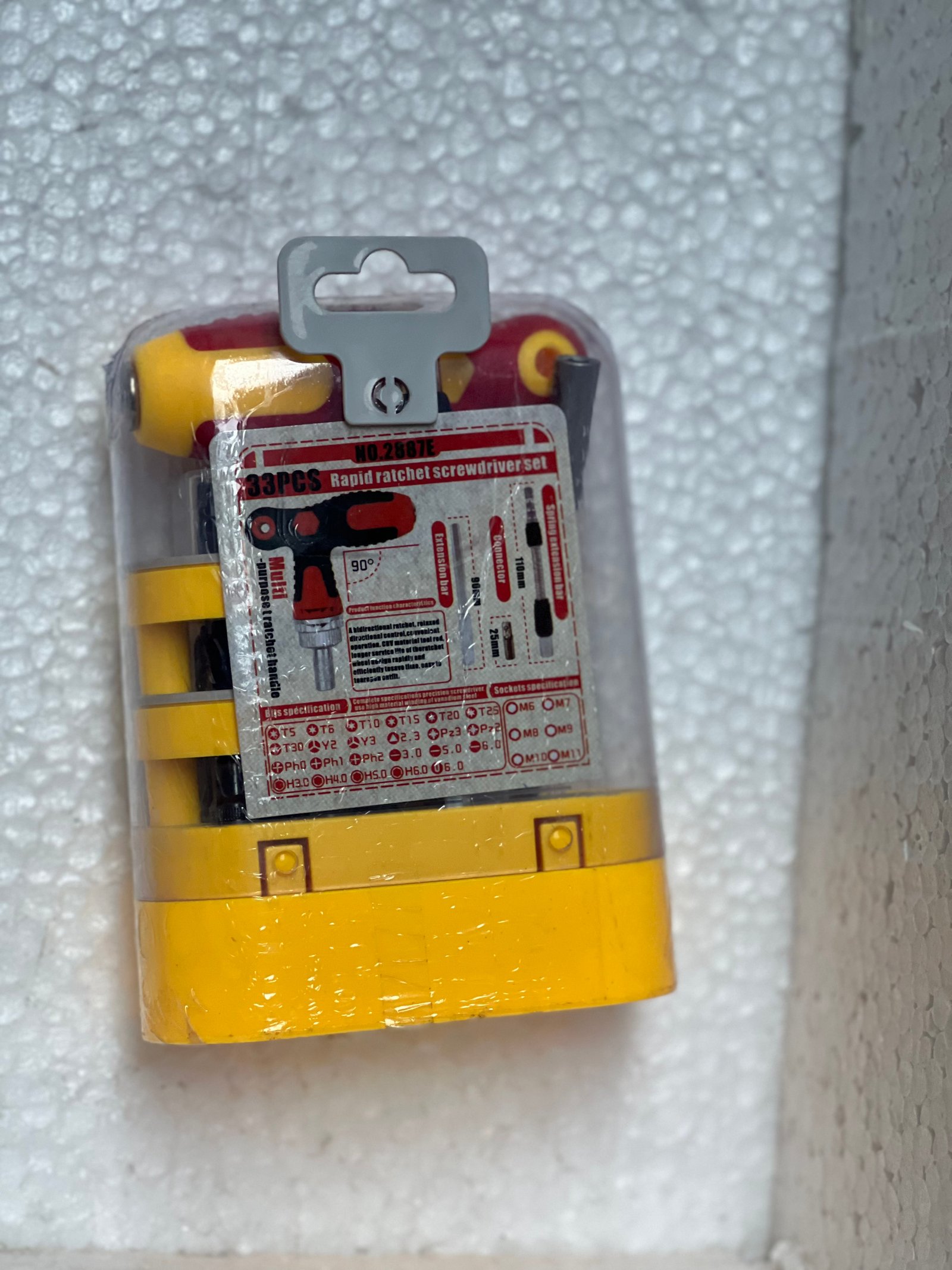 33PCS Rapid Ratchet Screwdriver Set